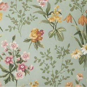 The Company Store Floral Pillow - Green, Pink, Orange